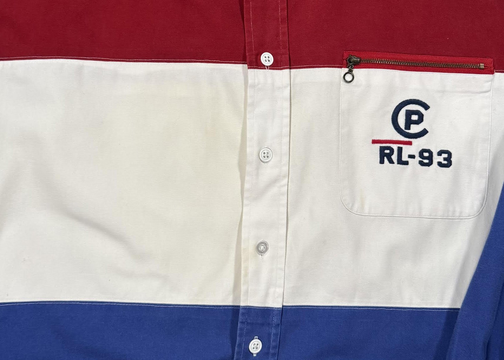 Vintage Polo Ralph Lauren RL-93 Button Down Shirt (Size XL) — RootsBK